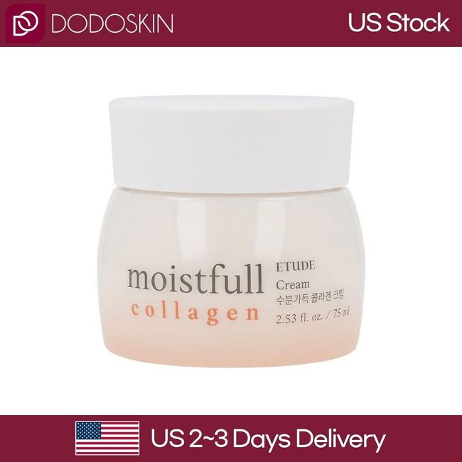 US SELLER ETUDE HOUSE Moistfull Collagen Cream 75ml