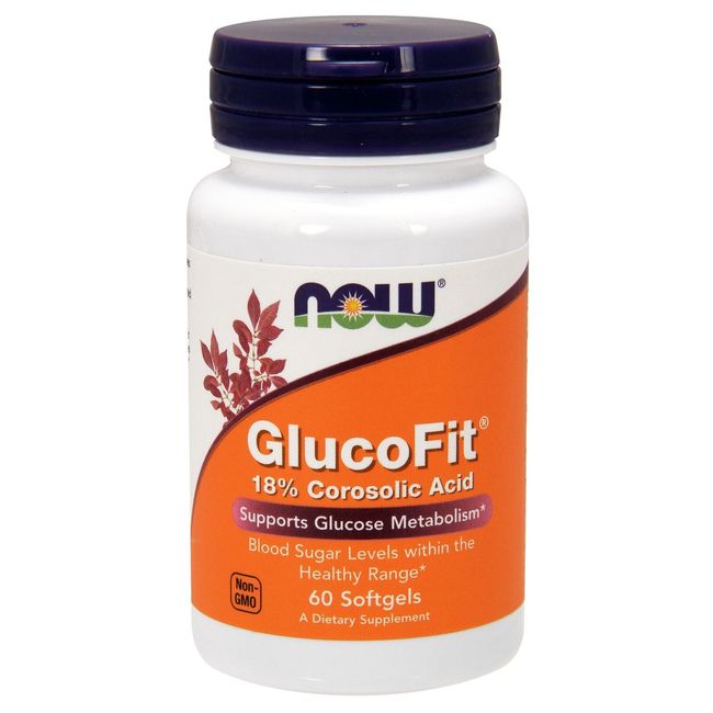 NOW Foods GlucoFit, 60 Softgels