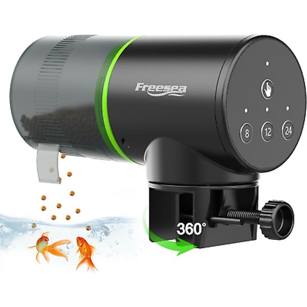 Automatic Fish Feeder for Aquarium: Auto Fish Food Dispenser with Timer for Smal