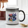 CafePress Transformers Optimus Prime Vs. Megatron Ceramic Magic Mug Coffee, Tea Cup 11 oz