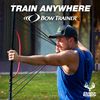 BOW TRAINER Resistance Trainer - Adjustable Archery Training Tool with 10"- 32" Draw Length & 1-100 lb Draw Weight - Enhance Strength, Stamina & Technique for Bow Enthusiasts