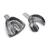 Dental Impression Perforated Medium Trays Upper and Lower Autoclavable Premium Instruments