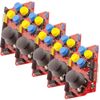 AZDelivery 5 x Joystick Keypad Gamepad Shield compatible with Arduino/Duemilanove/Compatible MEGA2560 / Leonardo including E-Book!