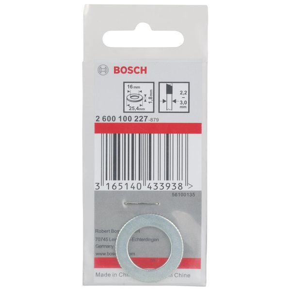 Bosch 2600100227 25.4Mm To 16.0Mm Reducing Ring For Circular Saw Blade