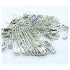 ZYBUX - 50Pc Safety PINS Assorted Sizes Small-Medium-Large Silver Clothes Textile Craft Hemming