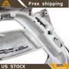 For 2017 2018 2019 Ford Escape Front Upper Bumper Grill Grille Black Chrome Trim