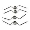 SELF OPENING DOOR HINGE SPRING REVERSE ACTING 4PCS