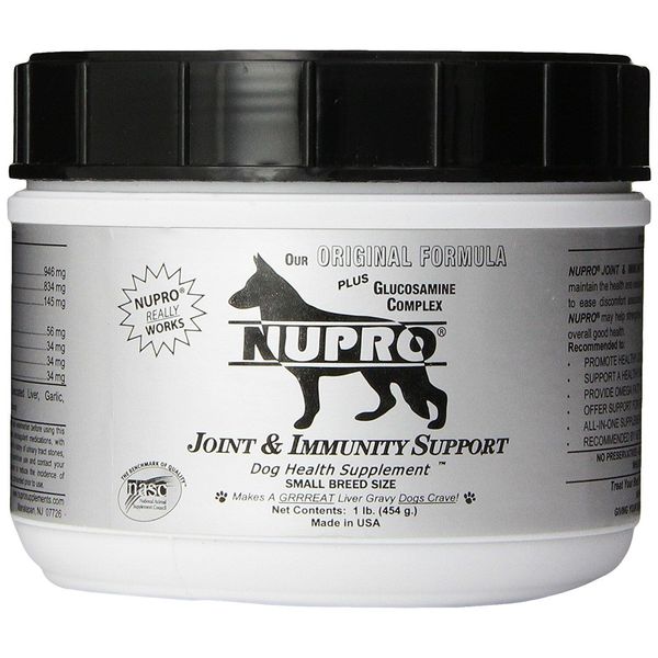 Nupro All Natural Joint & Immunity Support Dog Supplement 1 lb.