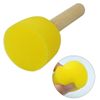 WAFJAMF 40-Pieces Assorted Size Round Sponges Brush Set, Paint Tools for Kids