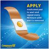 Compound W Maximum Strength One Step Wart Remover Pads | 14 Count | Pack of 3