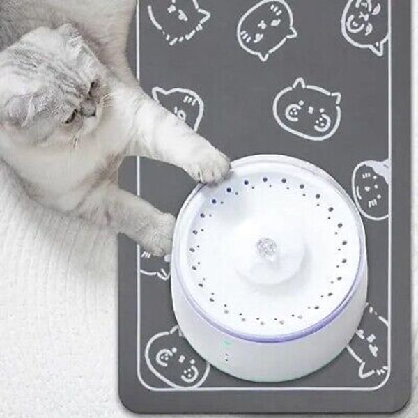 Cat Food Mat for Pet Dog Food Mat, Cat Mat for Food and Water, Cat Feeding