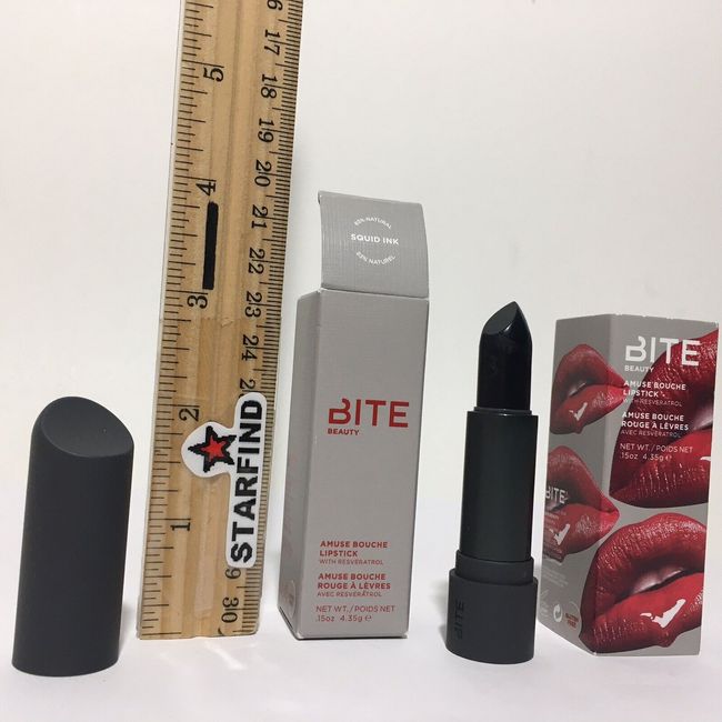 Bite Beauty Amouse Bouche Lipstick SQUID INK .15oz 4.35g Resveratrol See ⭐️