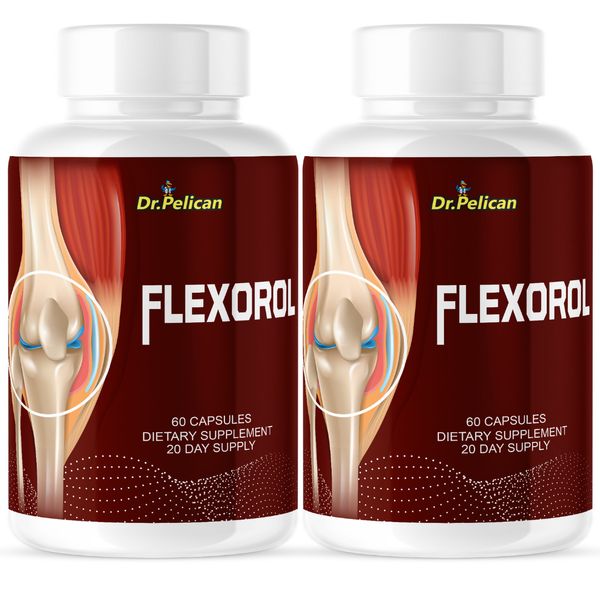 Flexorol- Joint & Cartilage Health Support- 2 Bottles- 120 Capsules