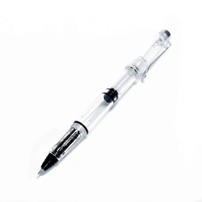 Rollerball Pen, Rollerball Pen, Ink Ready Ballpoint Pen, Transparent Axis, Visible Ink Color (0.5)