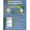 AquaVIVE™ Lemon Hydration Drink Mix Powder: Sugar-Free Electrolytes - 30 Packets