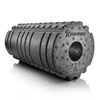 BODYMATE Active medium-hard foam roller with free E-Book - 30 x 15 cm - With Activating Surface Structure - Black