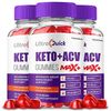 UltraQuick Max + Keto ACV Gummies, Maximum Potency Gummies (3 Pack)