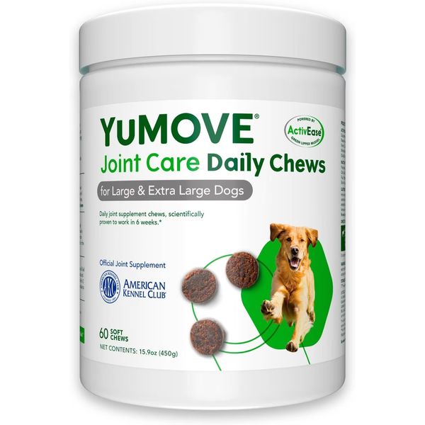 YuMOVE Joint Care Large & Giant Breed Soft Chew Dog Supplement 60 ct