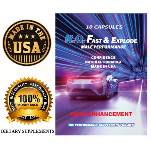 Male Enhancing Support Supplement, FAST & EXPLODE, ANTLS SUPPLEMENTS, N.O.