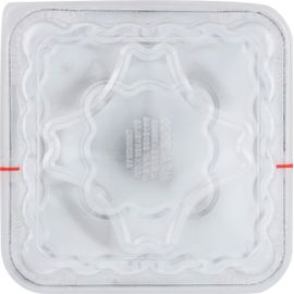 Disposable Aluminum 4 Compartment T.V Dinner Trays with Board Lid by Handi-foil #4145L