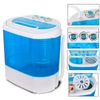 Mini Portable 9lbs Washing Machine Compact RV Dorm Laundry Washer Spin Dryer 