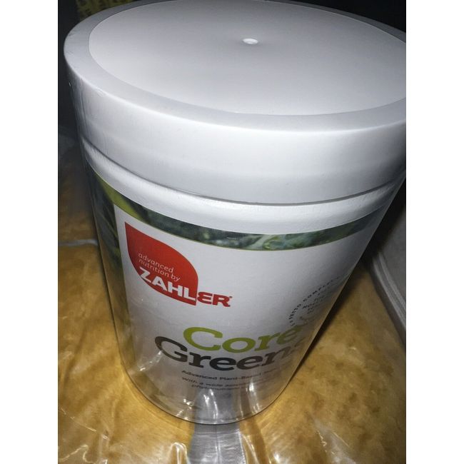 Zahler Core Greens Powder Supplement 30 Servings per container NEW