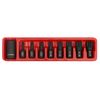 Sealey Ak5611 Impact Spline Bit and Holder Set 9Pc 1/2Sq Drive