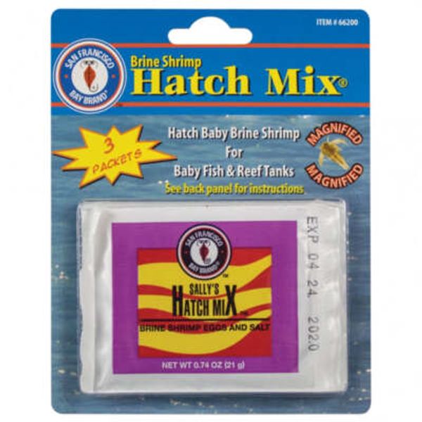 San Francisco Bay Brine Shrimp Hatch Mix