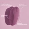 Tangle Teezer Original The Eco Brush Earthy Purple