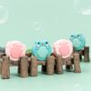 GeekShare Cute Animal Theme Silicone Joycon Thumb Grip Caps,Compatible with Nintendo Switch/OLED/Switch Lite,4PCS - Frog & Axolotl