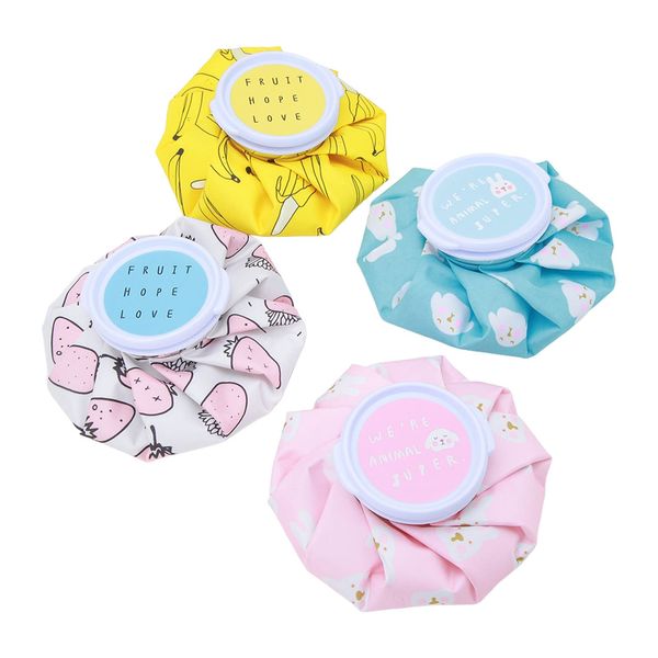 4PCS Ice Pack For Injuries, English Style Refillable Ice Bag Reusable Cold Pack Ice Pack Hot Water Bag Ice Bag For Injury