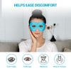 Comfytemp Gel Eye Mask, Ice Pack Eye Masks for Dark Circles and Puffiness, Dry Eyes, Sinus, Migraines, Headache, Reusable Hot and Cold Eye Mask for Sleeping, Pain Relieving, with Adjustable Band