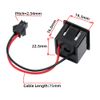 cablecc OEM DIY Type-C & Type-A Female Socket DC 5V Power to 2Pin Header Cable Pitch=2.54mm Latch Mount Type