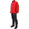 COVER WORK AG-8000 Across Rain Stretch Rainwear Red M