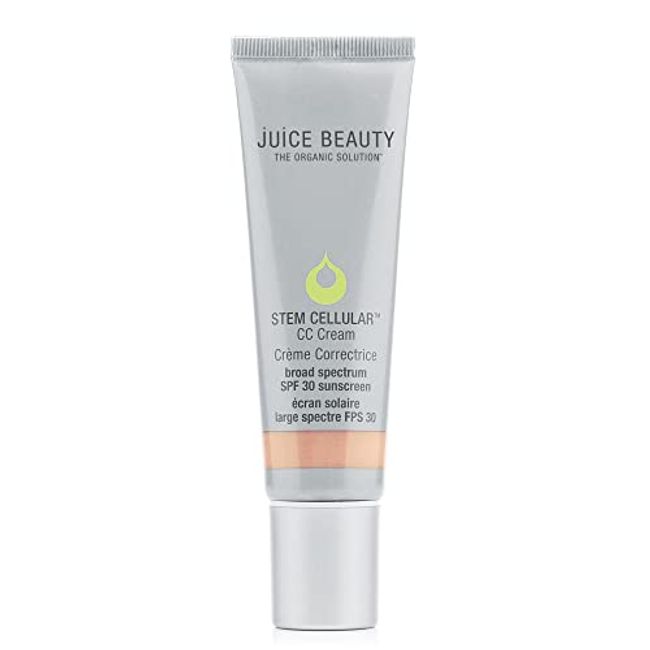 Juice Beauty STEM CELLULAR CC Cream with SPF 30 -Warm Glow | Natural-Looking Coverage, Sun Protection, Age-Defying, Skin-Perfecting Formula with Zinc SPF 30 Sunscreen-1.7 fl oz