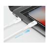 Manhattan USB-C to Lightning Charging Cable 1m White, USB-C Charger Cable