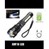 Powerful XHP50 LED Flashlight Waterproof 18650 Torch With Side Light 7 Modes.