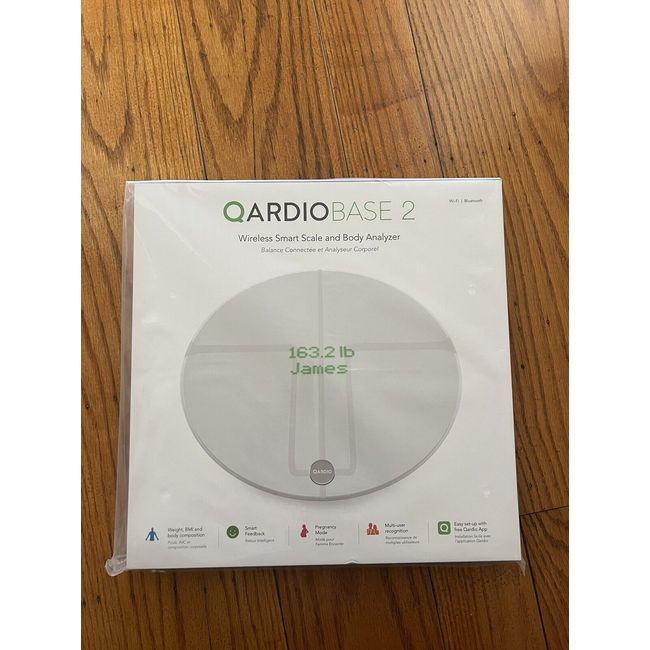 QARDIO QardioBase 2 WiFi Smart Scale - White