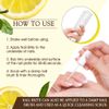 Gena Nail Brite Whitening Scrub with Brush, Cleans Conditions & Brightens Nails, 4 oz