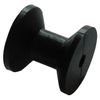 Navyline Rubber Bow Roller Black 75 mm