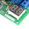 DC12V Adjustable Timer Relay, Relay Timing Module, Adjustable Time Switch Module, Digital LCD Display Countdown Timer