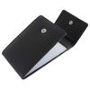 David Van Hagen Mens Plastic Insert Card Case - Black