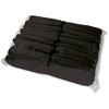 UNIGLOVES Pack of 10 Black Tablecloth Couch with Elastic Mattress Protector