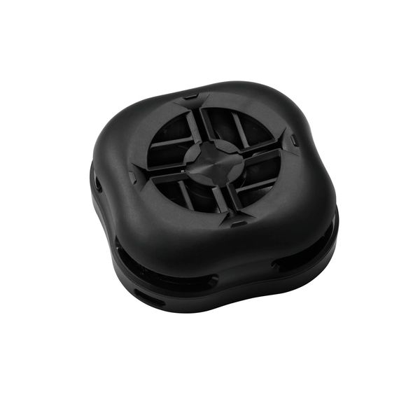Elecom P-CLPL02BK Peltier Smartphone Cooler, Magnet-mounted, Small, USB Type-C Cable Included, Black