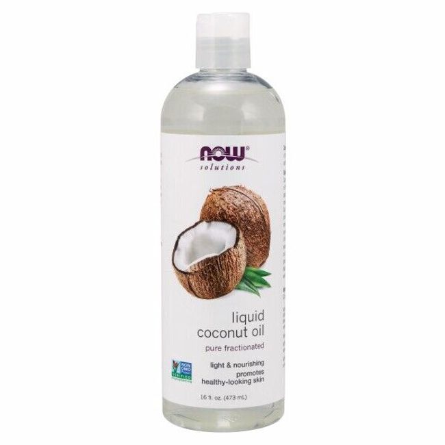 Liquid Coconut Oil 16 Oz By Now Foods