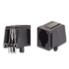 Perel 139489 Western Cable Modular Adaptor, RJ10 4P4 °C