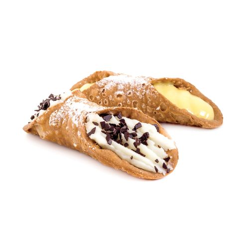 Fantes Mini Cannoli Maker Forms, Stainless Steel, Set of 4, The Italian Market Original since 1906
