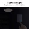 NineLeaf 2Pcs Wireless Light Switch and Mini Light Switch, Smart Wall Light Switch for Led Light Ceiling Lights Fans, Programmable and Expandable Waterproof (Only Switch Panel, Receiver not Included)