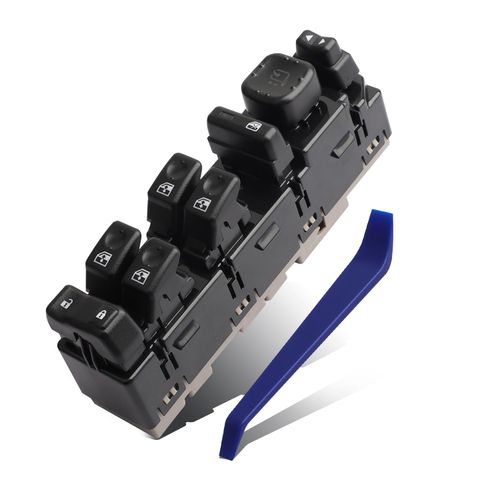 15883319 Driver Side Power Master Window Switch with Folding Mirror Module Fit for 2003-2006 Chevy GMC Cadillac Hummer Avalanche Silverado Suburban Tahoe Sierra Yukon Escalade H2