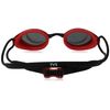 TYR Blackhawk Racing Mirrored Googles, Silver/Red/Black, One Size